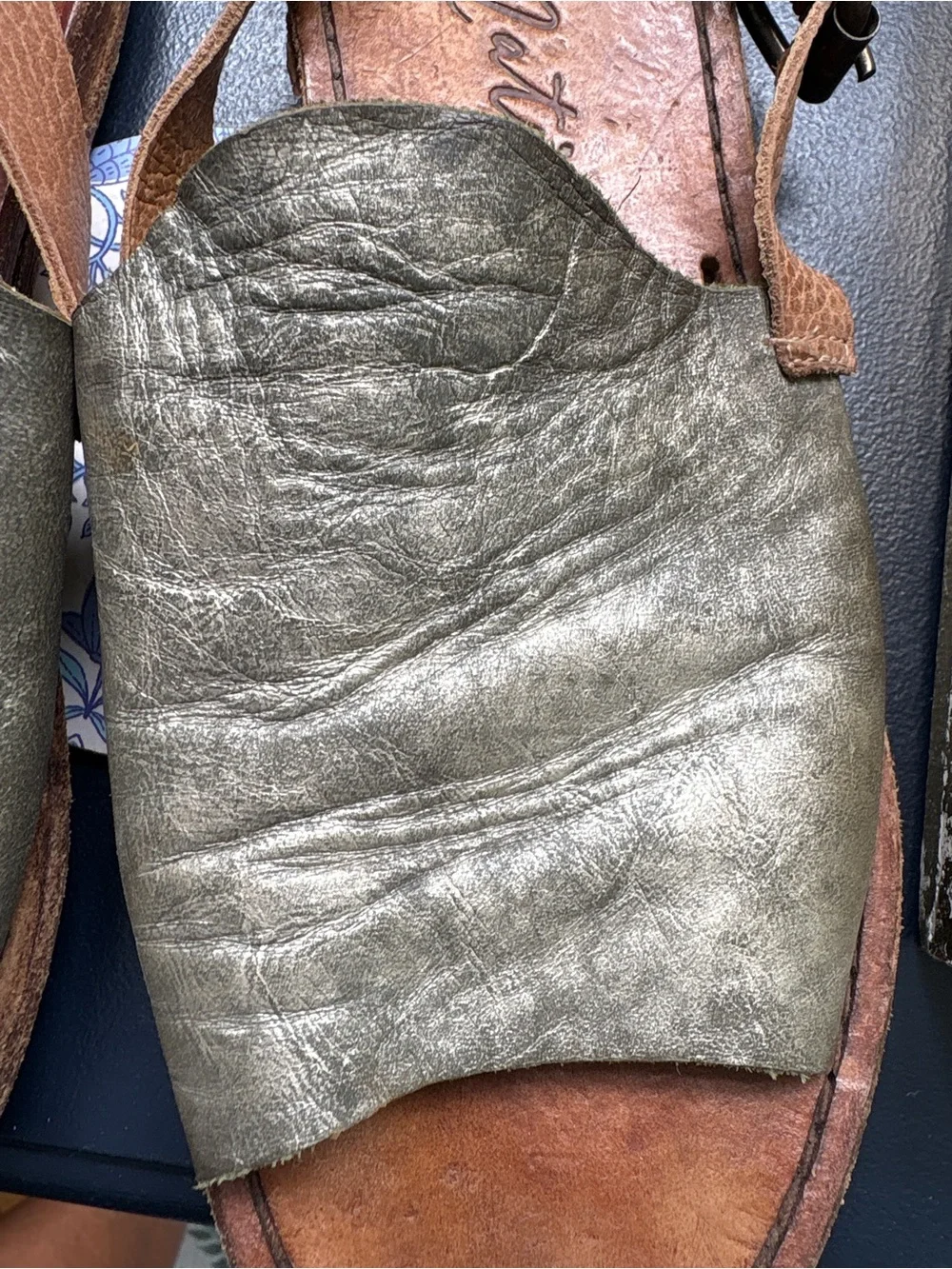 Matisse Pewter ALL Leather Sandals